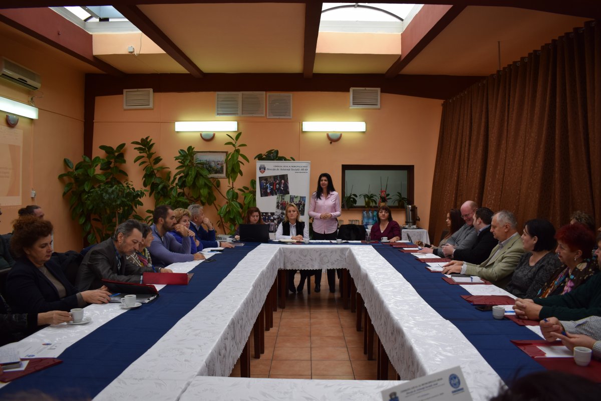 Întâlnire de lucru cu ONG-urile arădene la DAS Arad