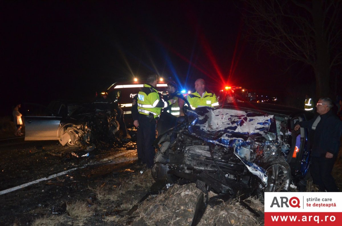 Accident cu VW contra VW și trei victime lângă Hanul de la Răscruce (Foto - Video)