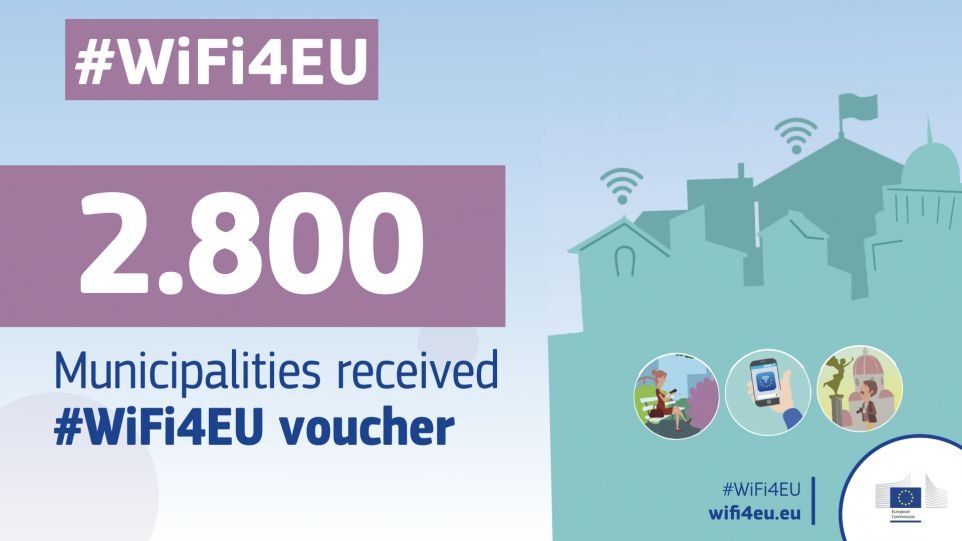Wi-Fi gratuit cu sprijin european