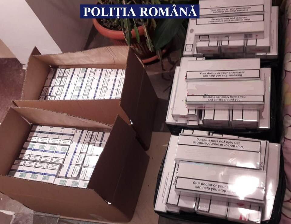 Peste 51.000 de tigarete confiscate de la un bărbat bănuit de contrabandă !