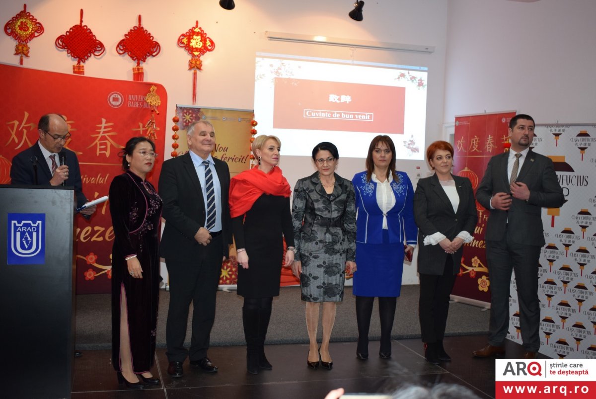 Anul nou chinezesc la Universitatea „Aurel Vlaicu” din Arad