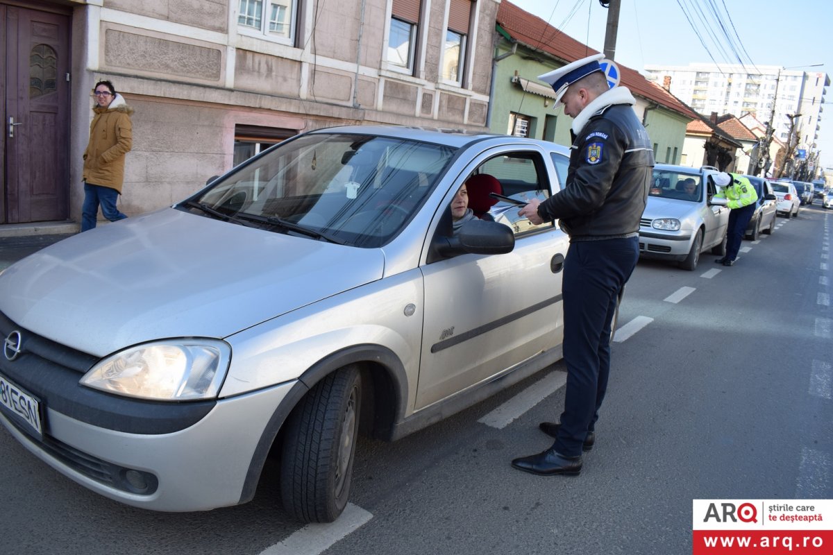 Acțiune de amploare a Serviciului și Biroului Rutier Arad !