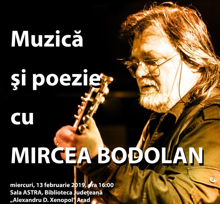  Mircea Bodolan se întâlnește cu arădenii la Bibliotecă