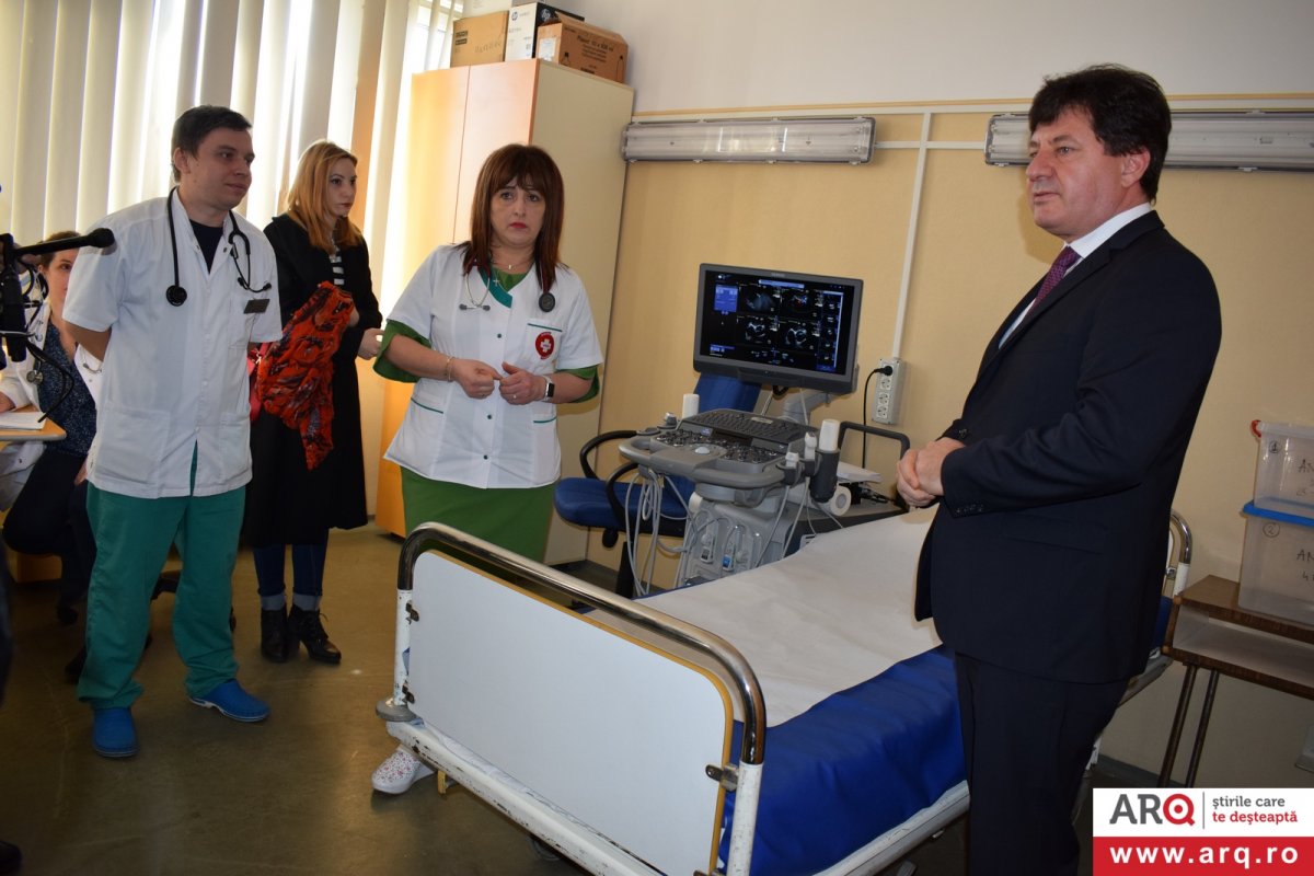 Consiliul Județean a cumpărat un aparat pentru spital, care îmbunătățește cu 80% diagnosticarea bolilor cardiace!