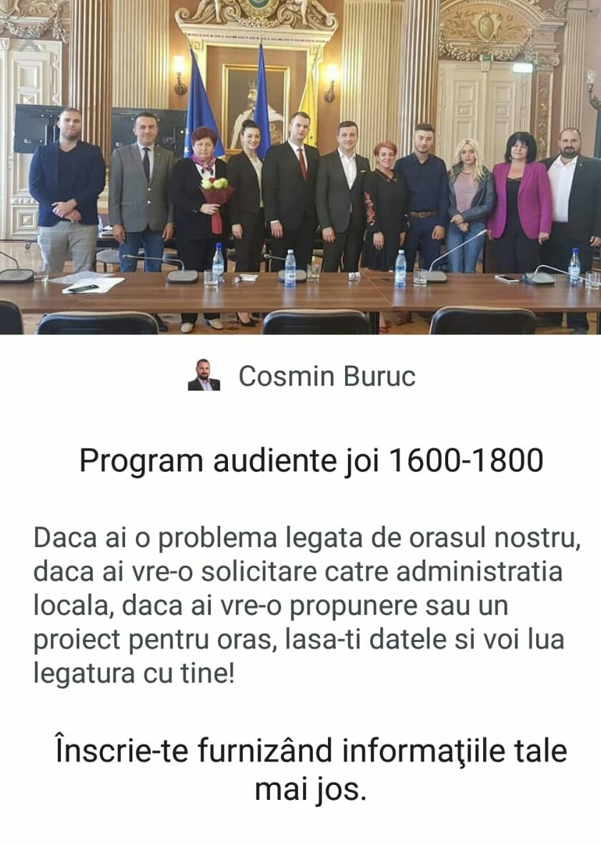 Consilierul local PSD Cosmin Buruc și-a aruncat partidul înapoi în timp cu ”vre-o” (sic !!!) 200 până la ”vre-o” (sic !!!) 400 de ani !!!