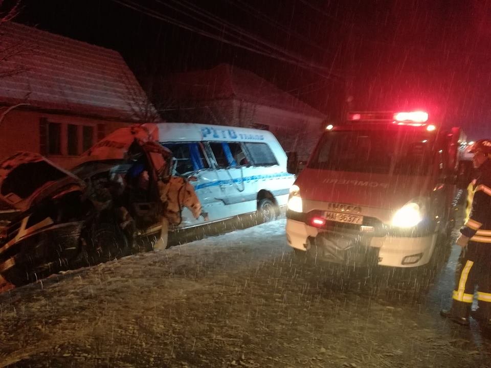 ACCIDENT RUTIER PE DN 7 ÎN LOCALITATEA LIPOVA