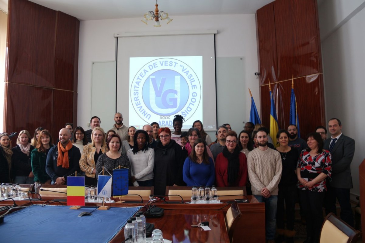 Studenți francezi din cadrul Facultății de Ştiinţe Naturale din Dijon, în practică la UVVG