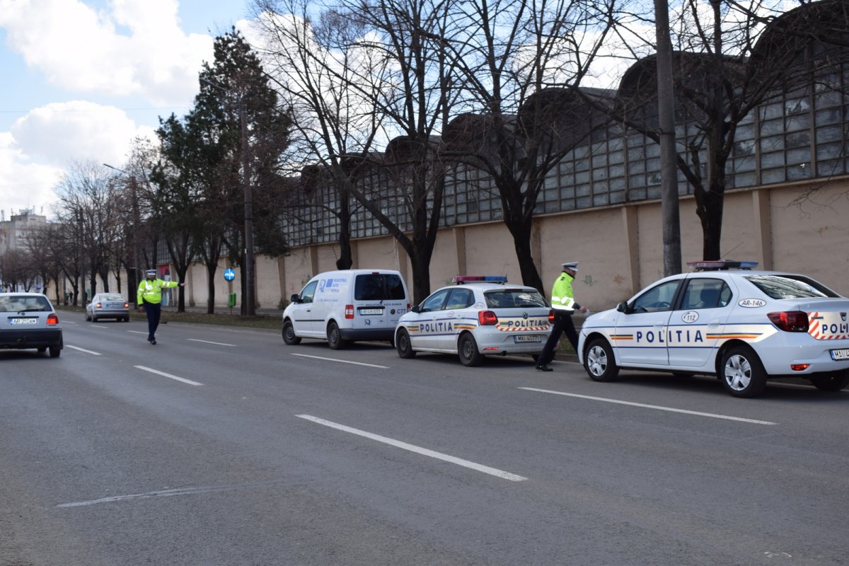 Acțiune amplă a Poliției Rutiere în Arad