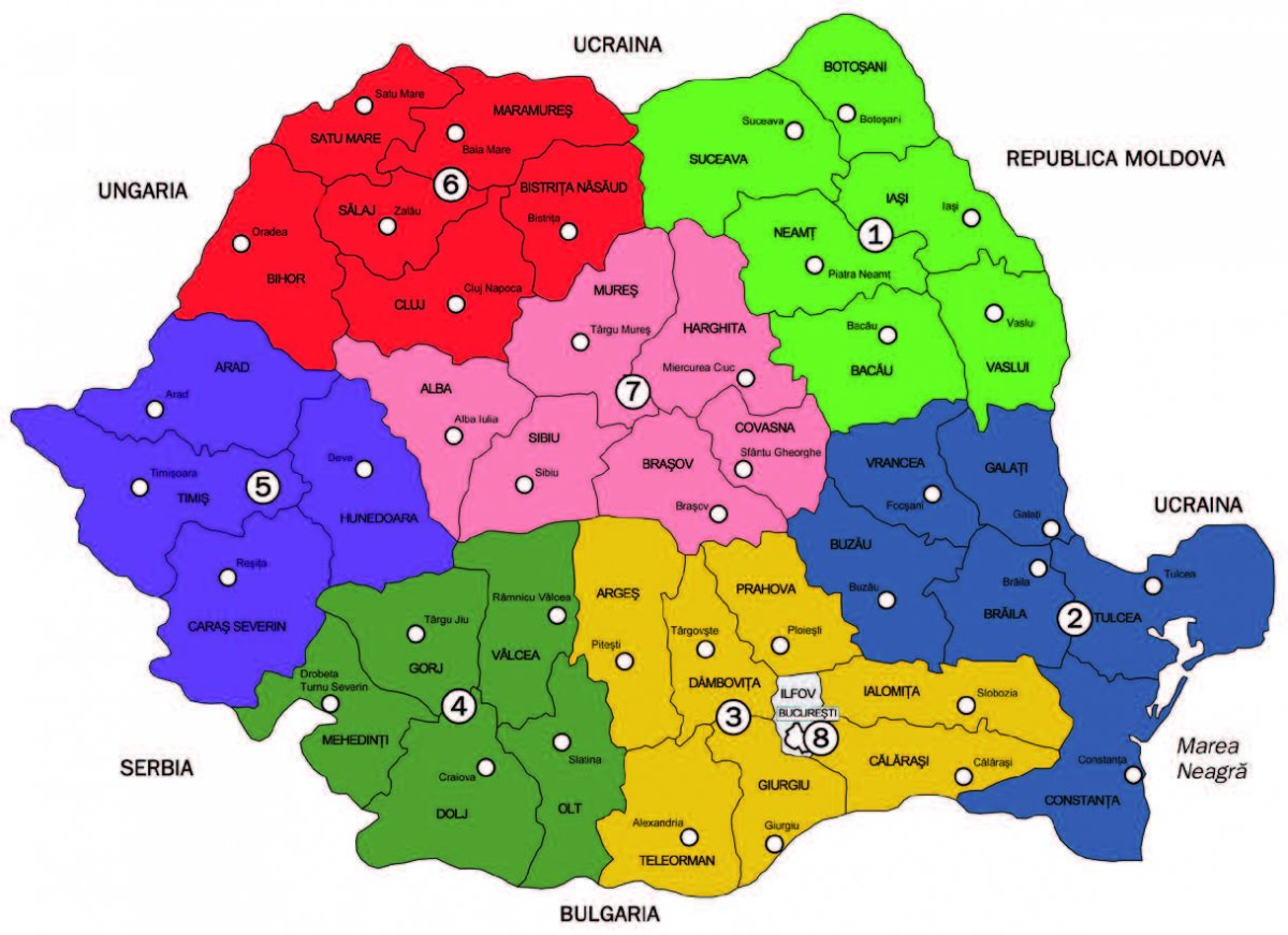 Chestionar ARQ: Credeţi că se impune o reorganizare teritorială a României?
