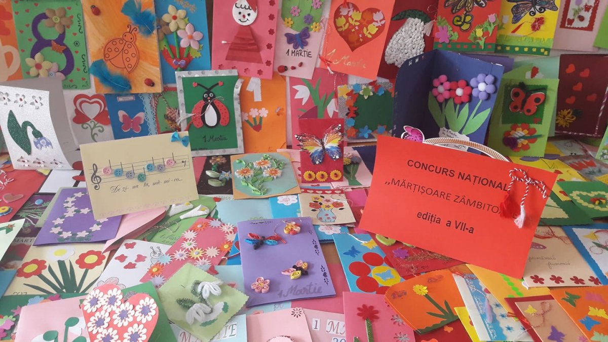  Concursul Naţional de Creaţie Artistico-plastică şi Practică „Mărţişoare zâmbitoare”  la Grădiniţa P.P. Furnicuţa Arad 