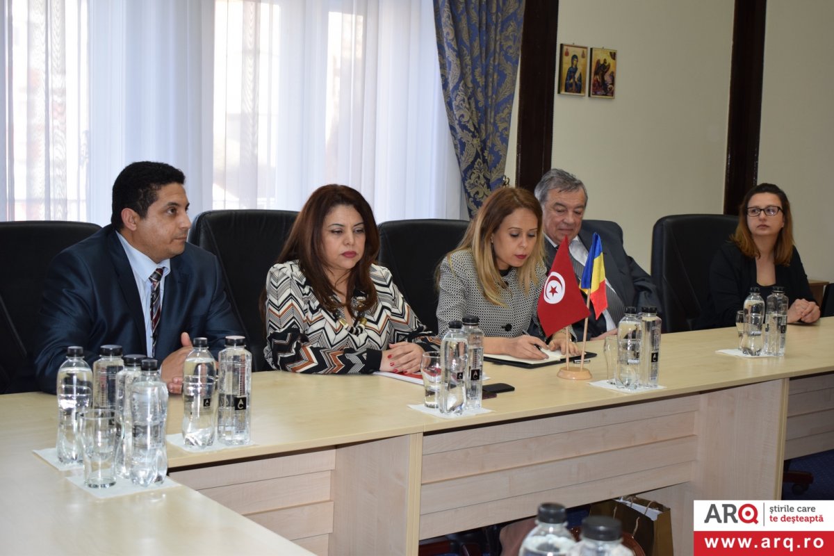 Vizită oficială a Ambasadorului Republicii Tunisiene la Camera de Comerţ din Arad