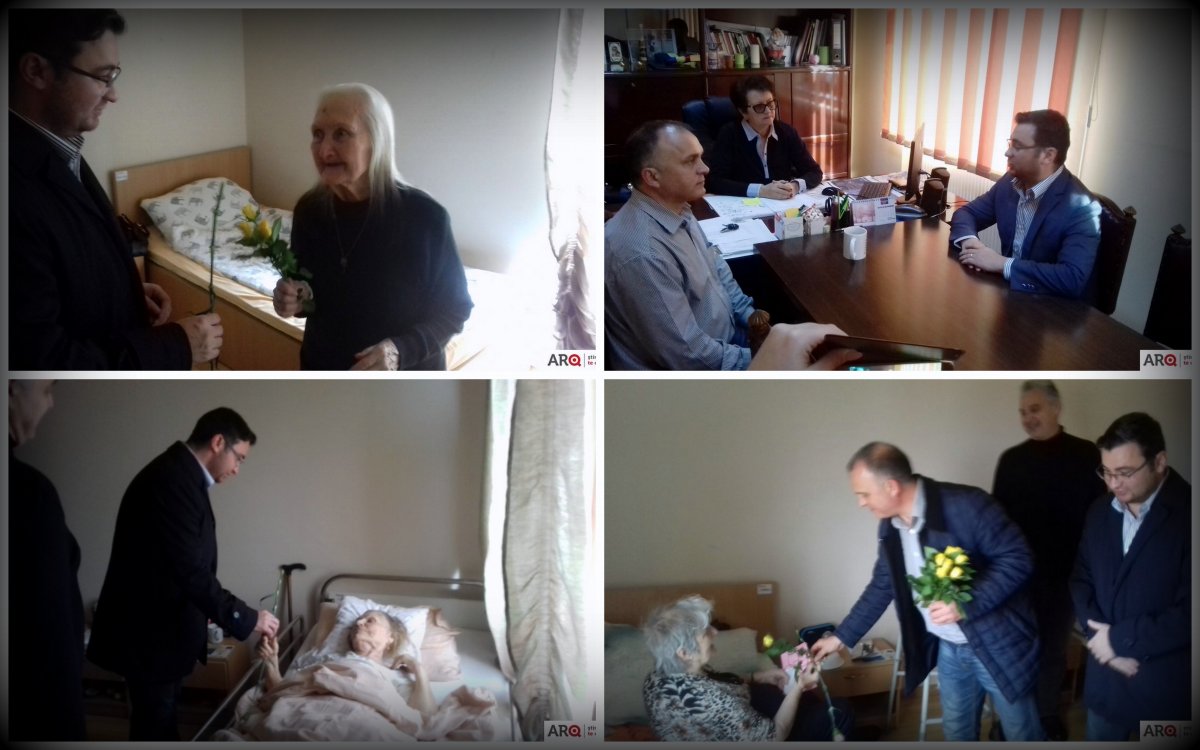 Deputatul Glad Varga s-a întâlnit cu autoritățile locale de la Zădăreni și a vizitat Căminul de Bătrâni din comună