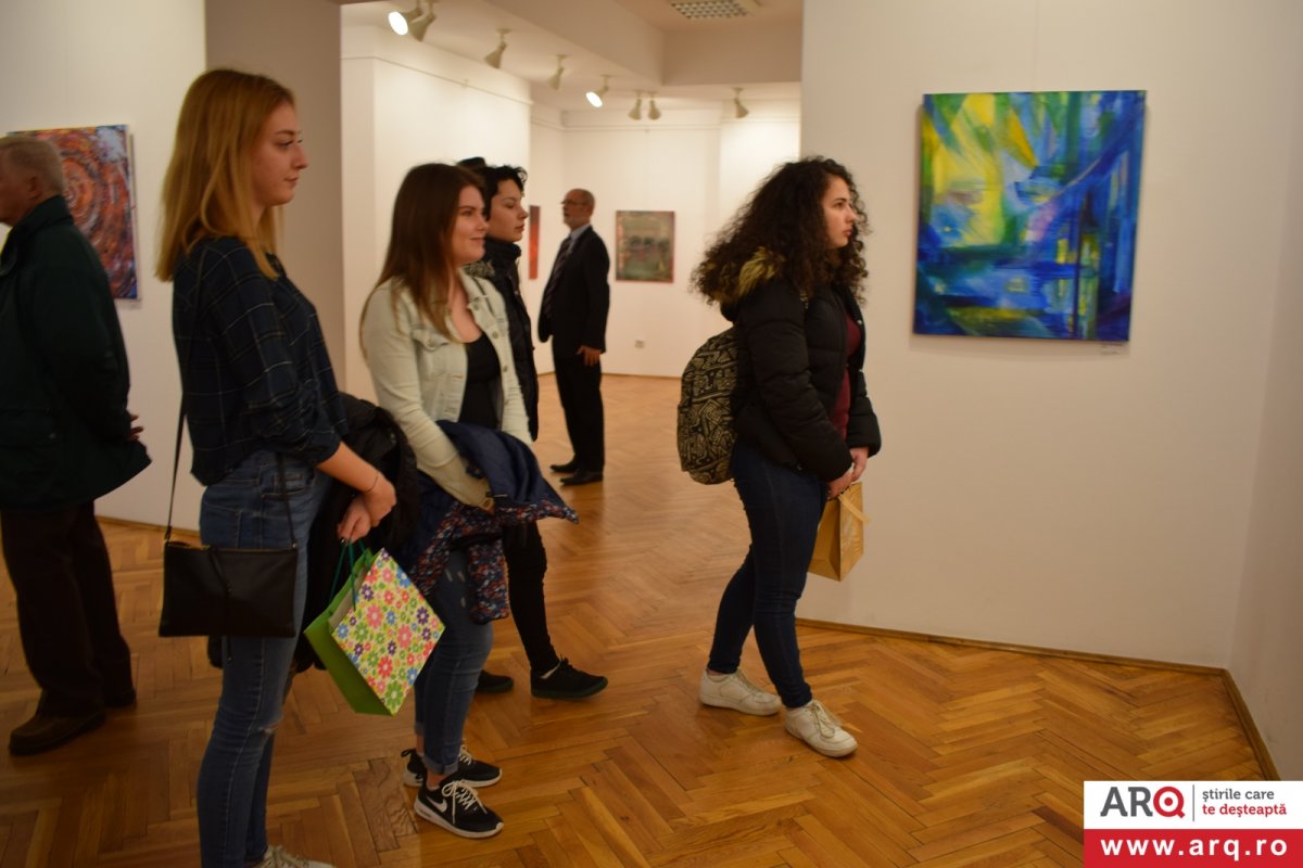 Vernisajul expoziției de pictură din oraşele partenere Lendava – Veľký Meder la CLIO