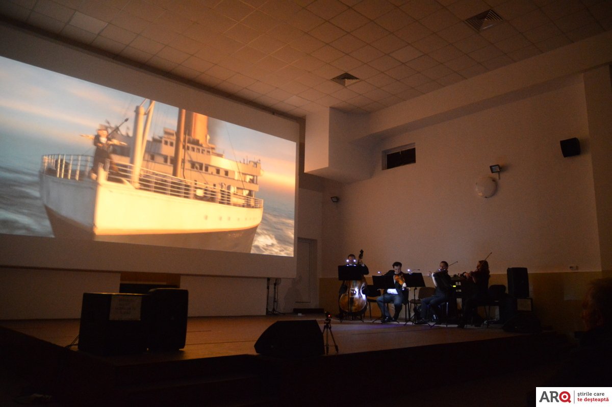 „Filme în concert“ – spectacol de muzică și imagine, la cinema Grădiște cu artiștii cvartetului Adagio