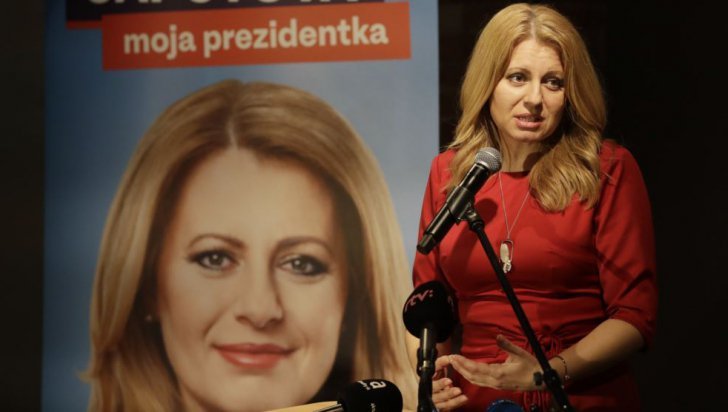 Slovacia are în premieră o președintă. Victorie fabuloasă a unei activiste anticorupție, pro-UE