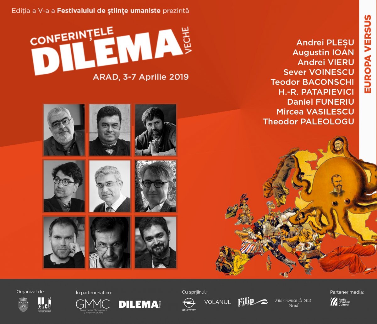 Conferințele Dilema veche, Arad, 3-7 aprilie 2019
