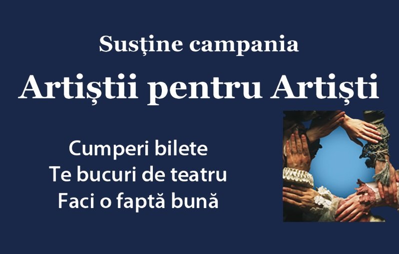 „Familia Ibsen” – spectacol în cadrul Campaniei „Artiști pentru artiști”