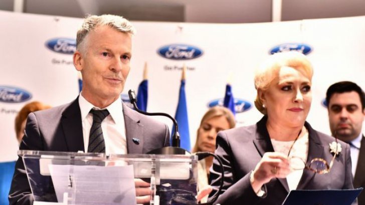 Şeful Ford România, avertisment pentru Dăncilă: Să treacă de la vorbe la fapte
