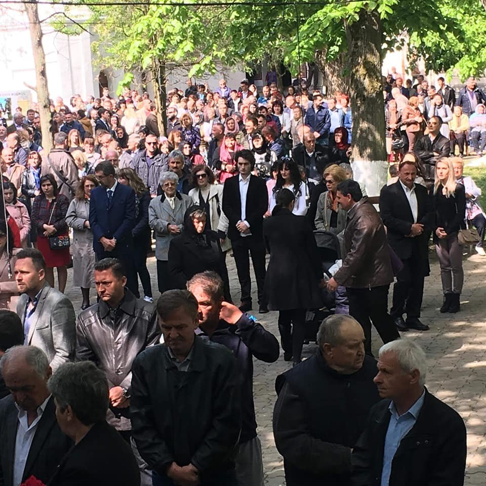 Sute de credincioși au participat la slujba de Florii de la Mănăstirea Hodoş-Bodrog