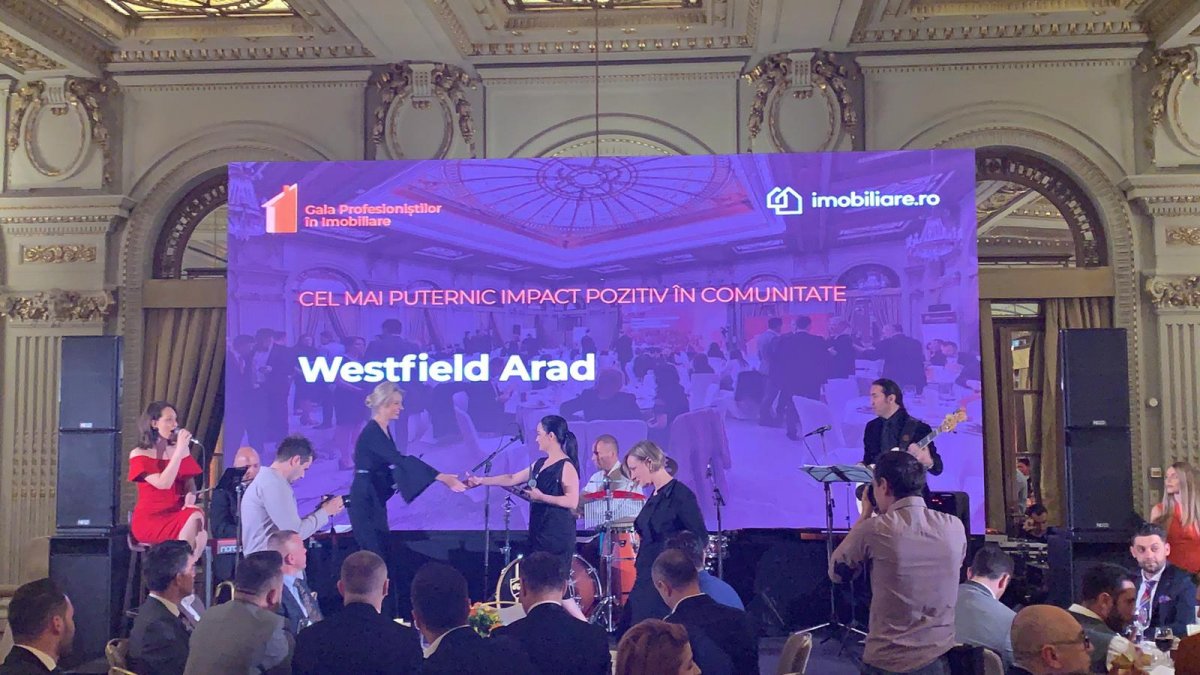 Westfield Arad desemnat proiectul cu cel mai puternic impact pozitiv în comunitate!