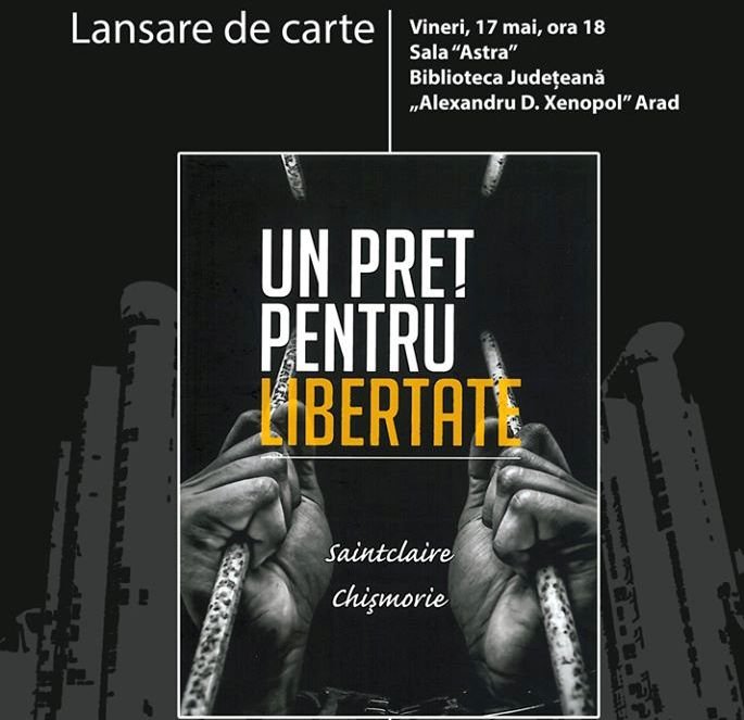 „Un preț pentru libertate” la Sala Astra a Bibliotecii Județene