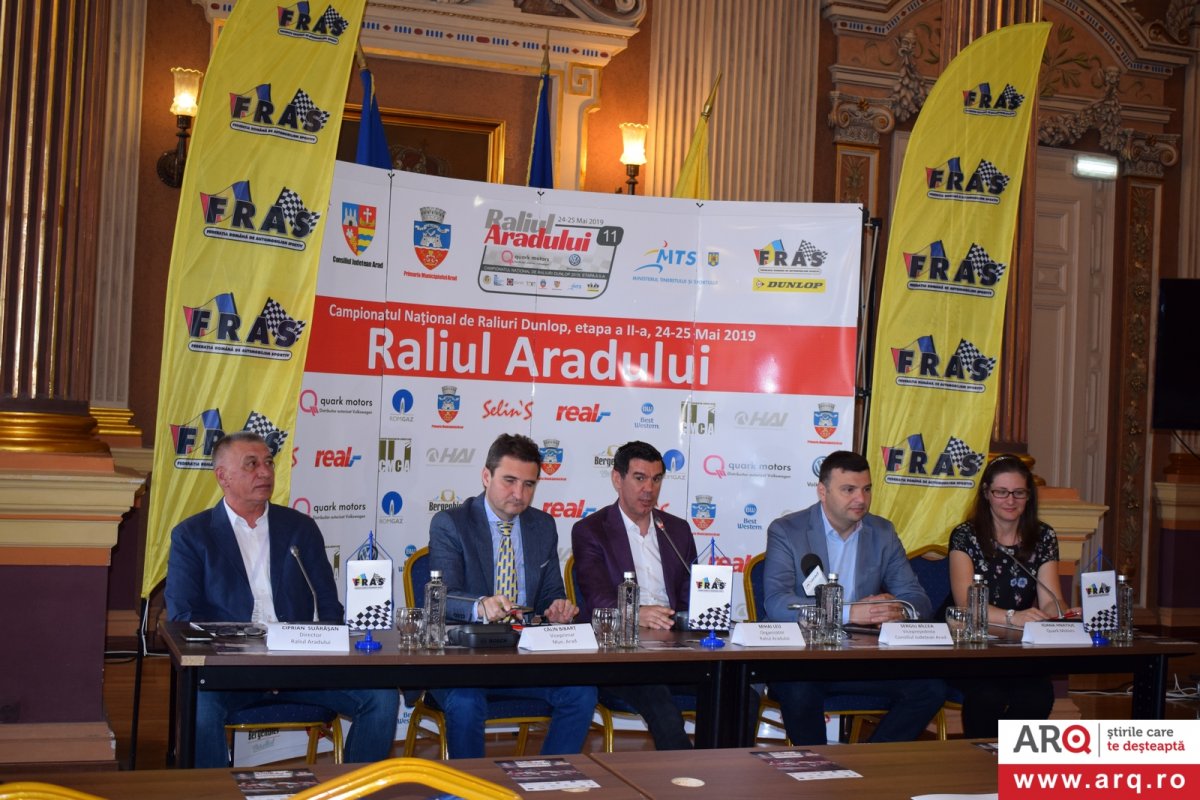 65 de echipaje înscrise la Raliul Aradului 2019