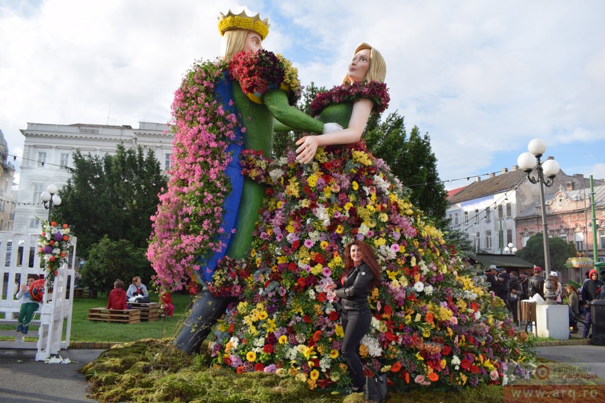 Festivalul „FlorAr“ a debutat în Piața Avram Iancu