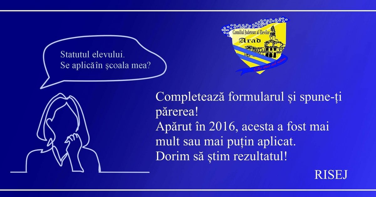 Spune-ne cât de respectat e Statutul Elevului în județul nostru!