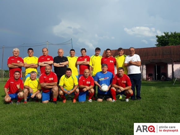 Selecționata Old-boys AJF a savurat victoria României U21  la Șepreuș