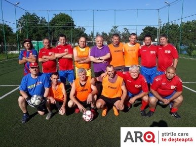 Echipa de fotbal Old-boys AJF Arad și-a încheiat seria de vară a meciurilor demonstrative 