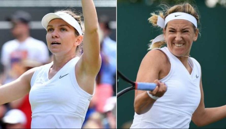 Simona Halep, victorie uriașă în fața Victoriei Azarenka la Wimbledon. Prima reacție a româncei