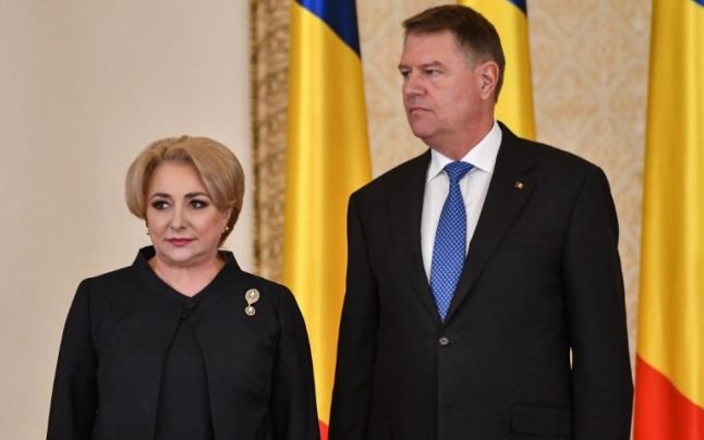 Klaus Iohannis sunat de premierul Viorica Dăncilă