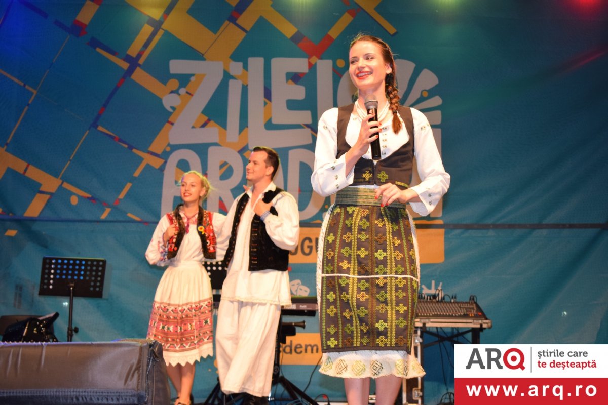 La Zilele Aradului duminică a fost „Picnic festival“ și româncuța Stela Botez
