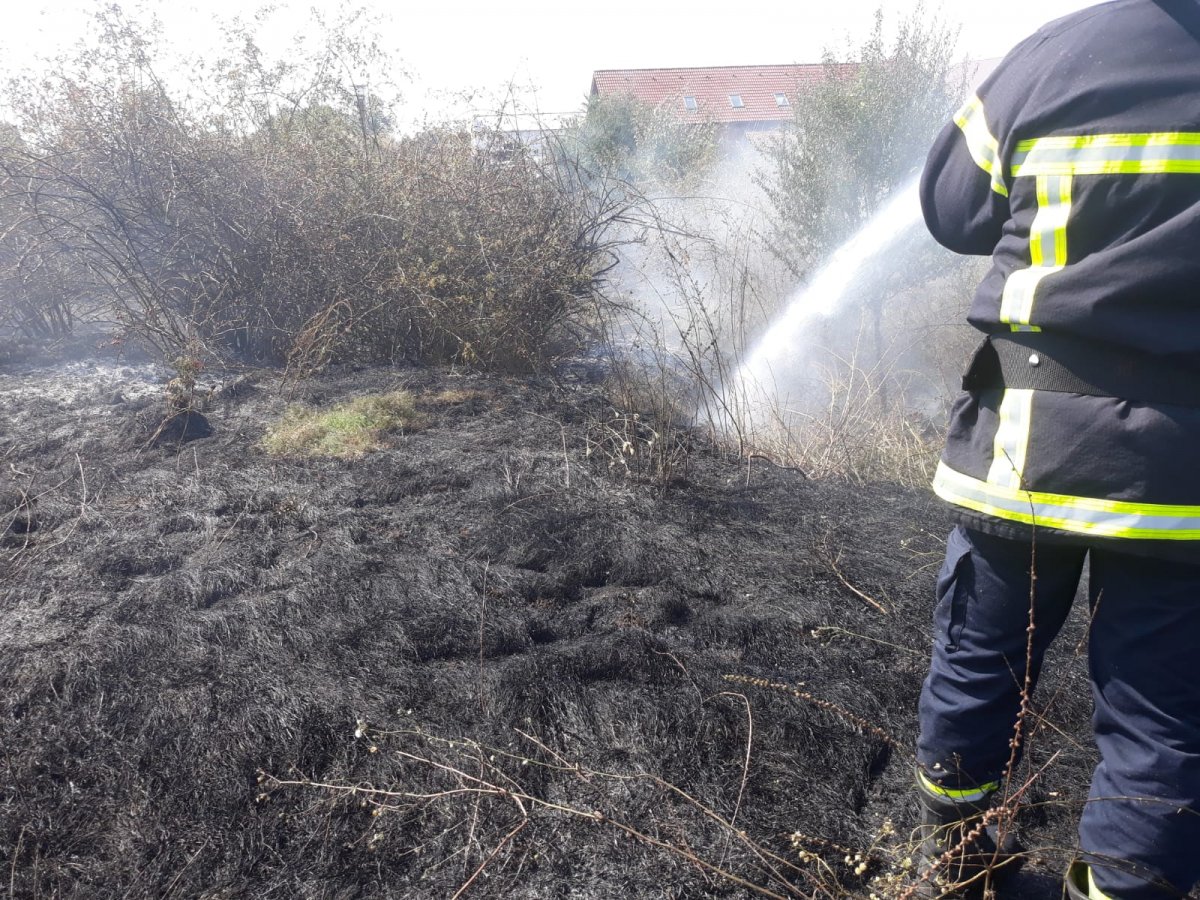 ISU Arad face un nou apel la populație să renunțe la curățarea terenurilor prin incendiere