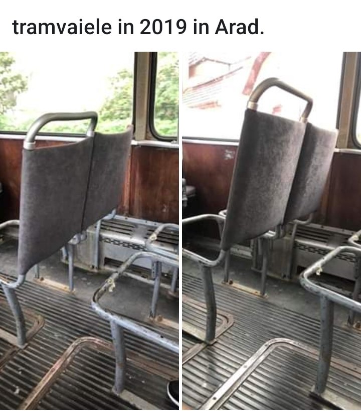 Primăria Arad dezminte existenţa în circulaţie a unor tramvaie cu scaune descompletate