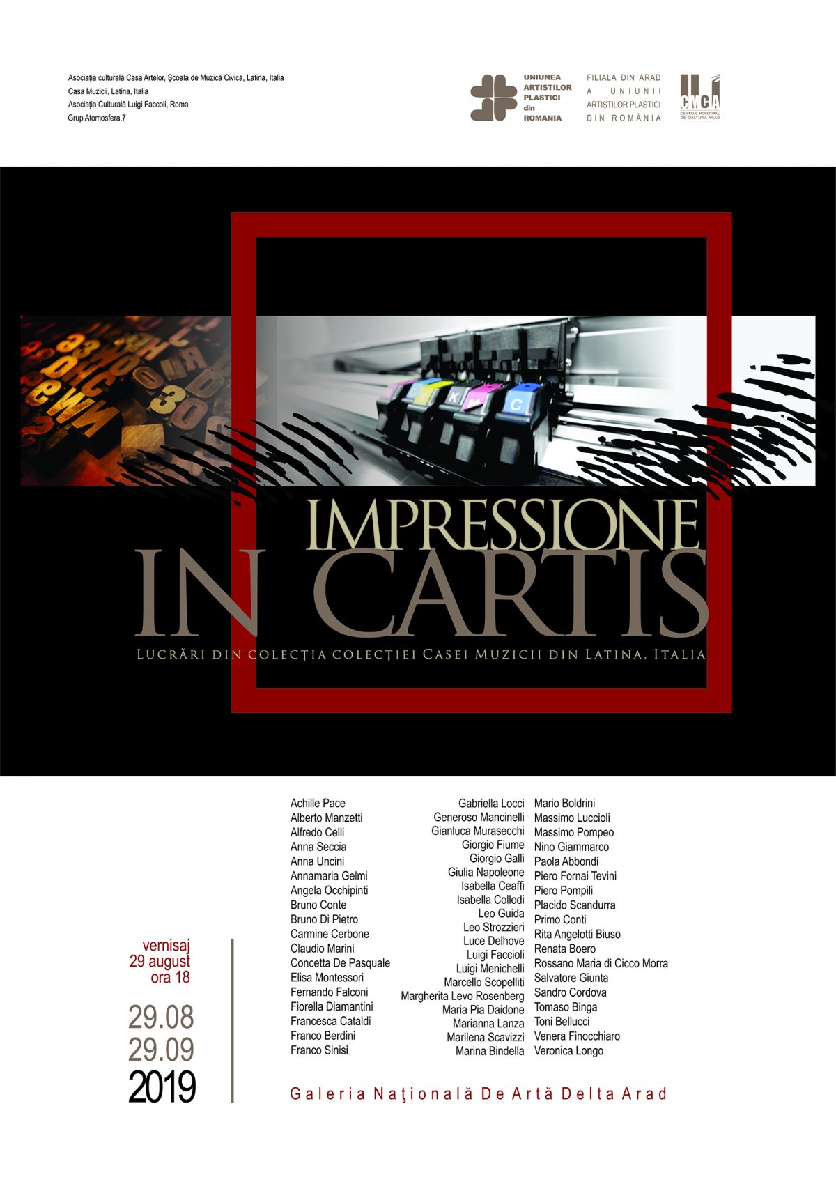 IMPRESSIONE IN CARTIS - Vernisaj la Galeria de Artă DELTA