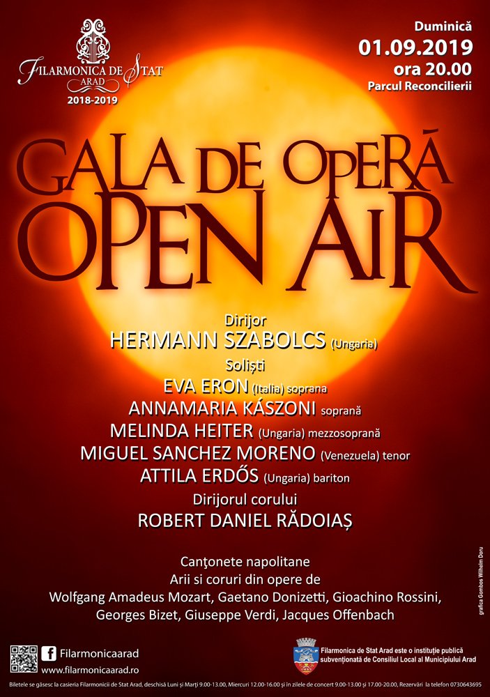 Dacă e prima duminică din septembrie, e Gala de operă Open Air