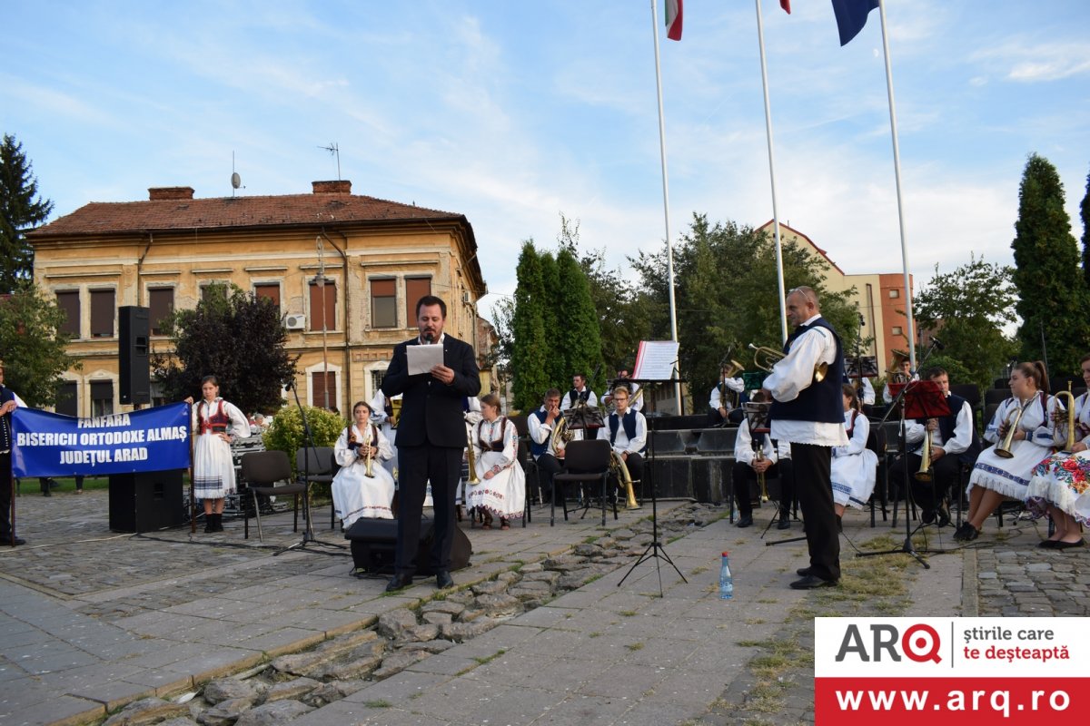„Sunetul fanfarelor – Arad 2019“ cu fanfare din Arad, Timiș și Ungaria