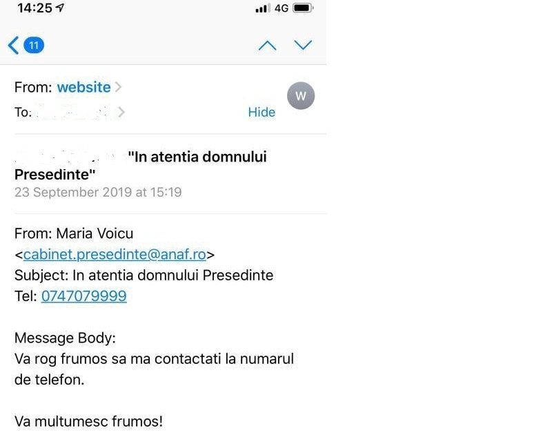 Fiscul avertizează contribuabilii: cineva trimite e-mailuri false în numele ANAF!