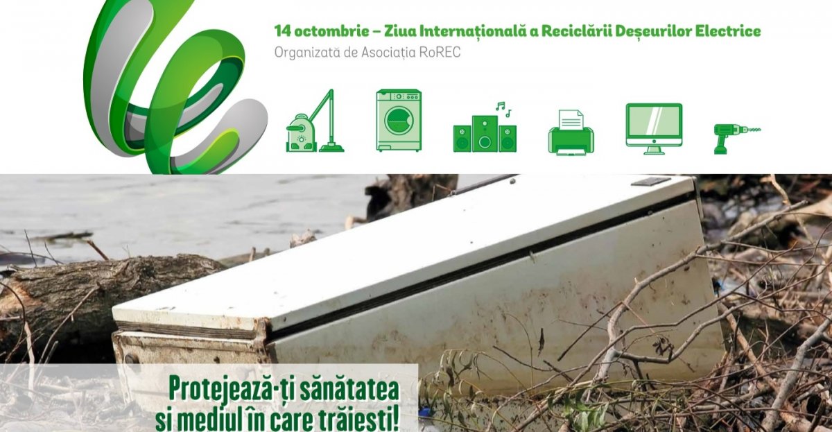 Aradul participă la Ziua Internațională a Reciclării Deșeurilor Electrice 