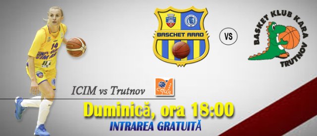 Univ Goldiş ICIM Arad vs. Trutnov, duel disputat într-o notă de emoţie profundă