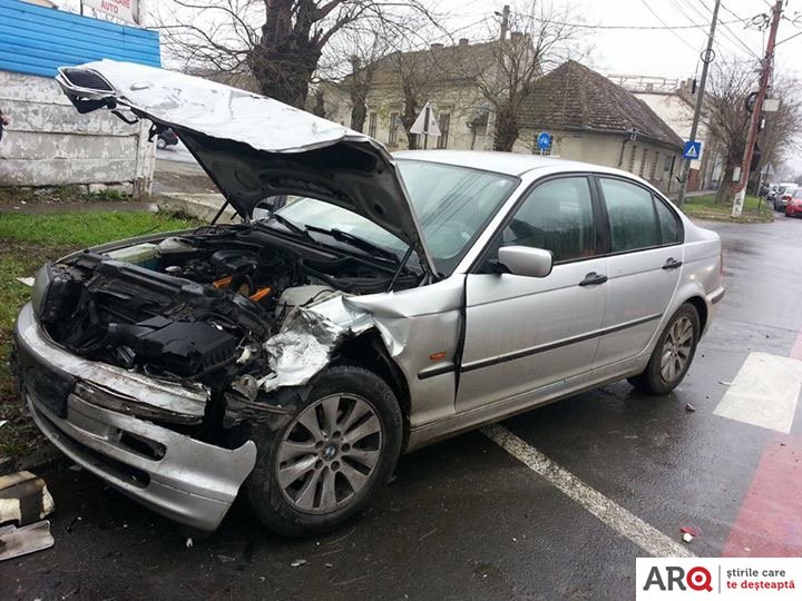 Carambol cu cinci mașini, pe strada Mărășești (FOTO)