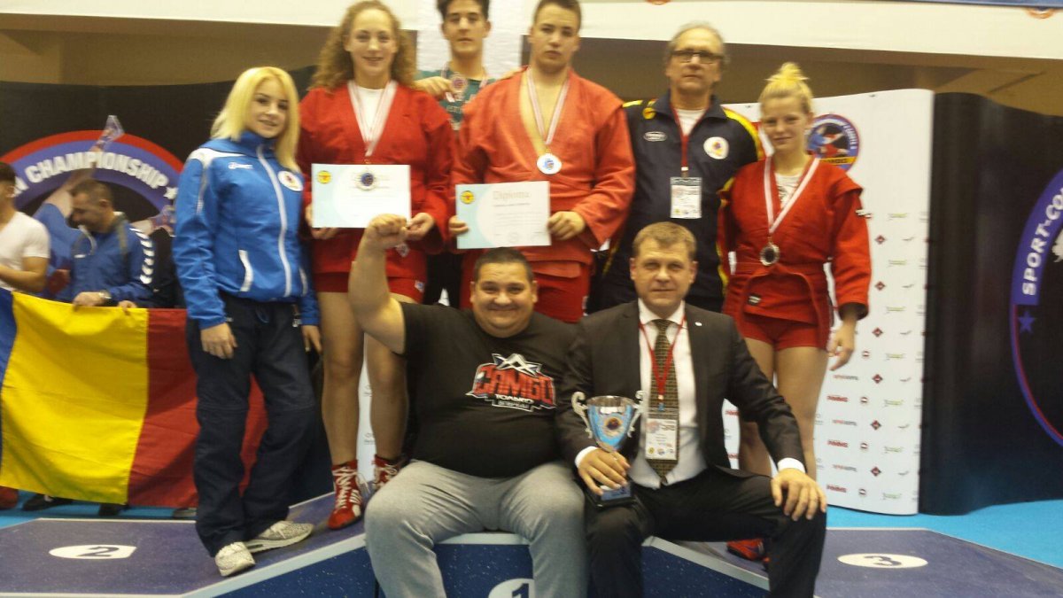 Judoka din Arad, Pecica şi Nădlac, medaliaţi la Europenele de Sambo