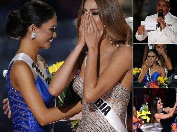 Gafa anului: au încurcat câştigătoarea la Miss Universe 2015