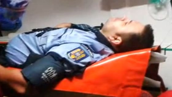 Polițist bătut în apropierea unui local din Arad