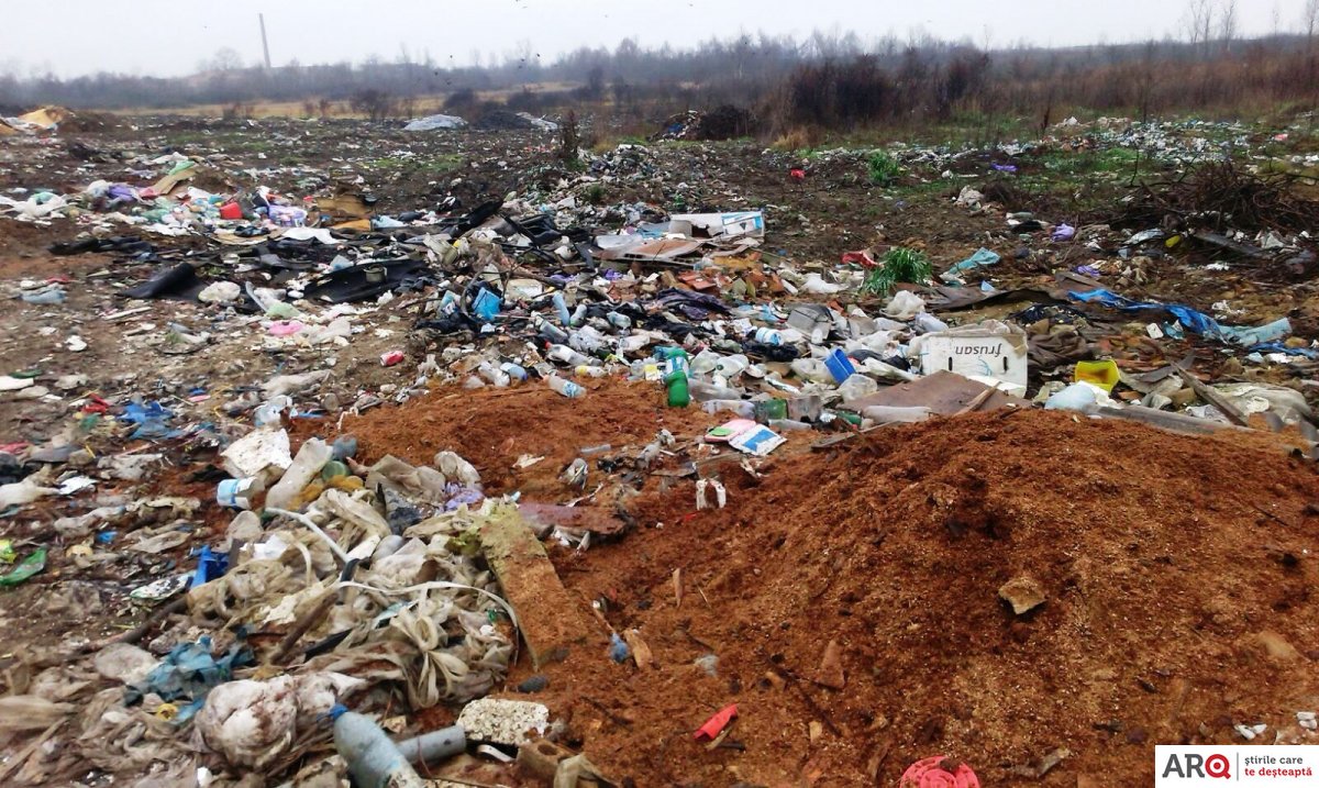 FOTO | Un drum din Arad a devenit RAIUL GUNOAIELOR. Cum explică autoritățile