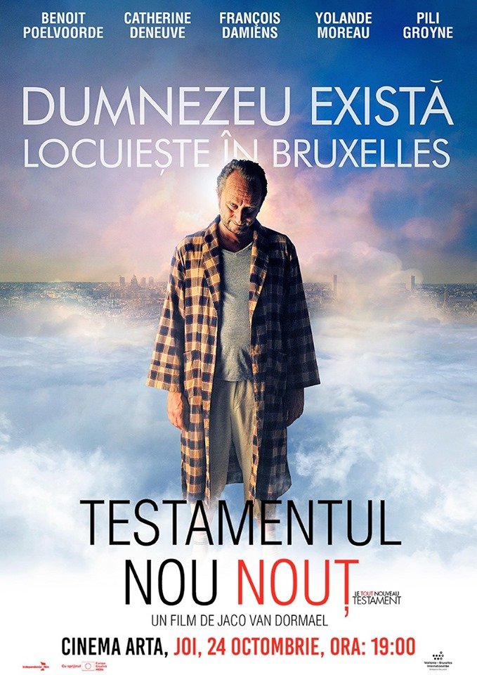 Un film de TOP ce nu trebuie ratat: ”Testamentul nou-nouț”, joi seara la Cinema Arta