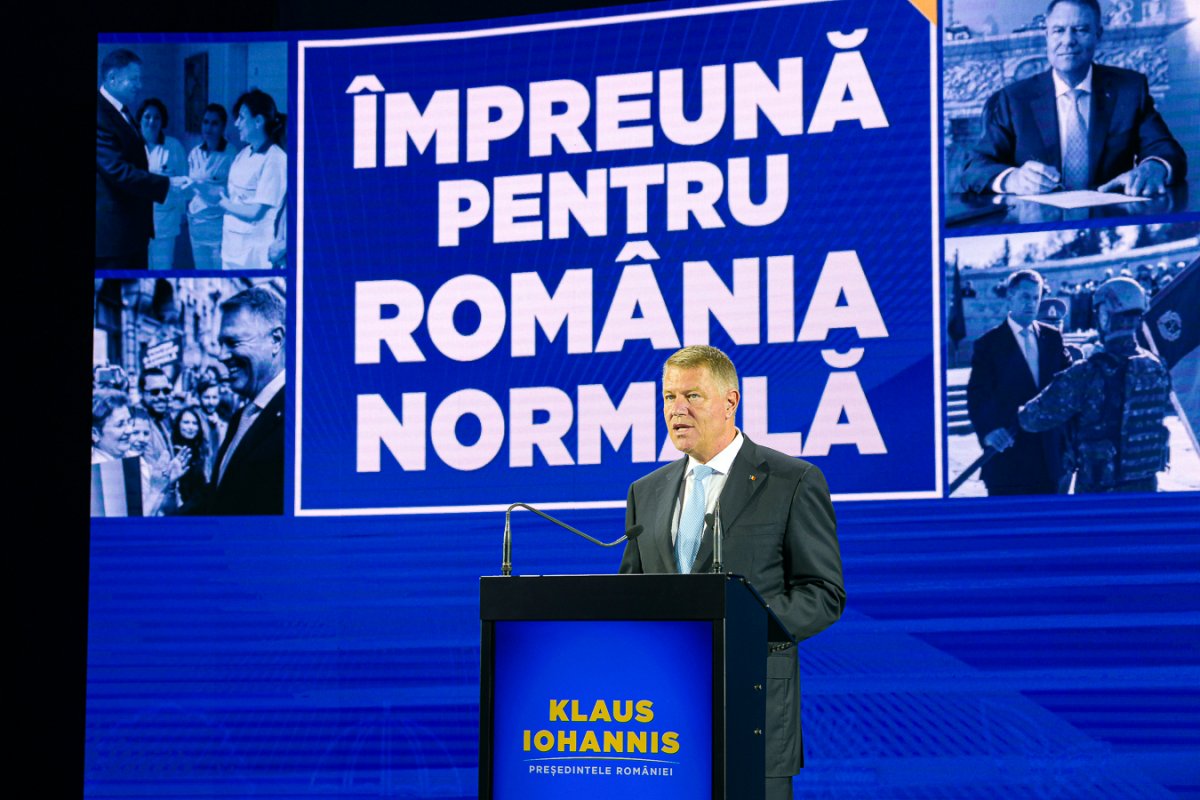  Klaus Iohannis și-a prezentat programul prezidențial „Împreună pentru România normală” (ADVERTORIAL)