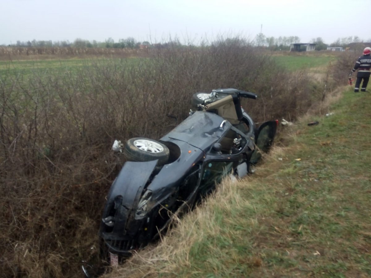 Accident rutier intre localitățile Cermei și Somosches