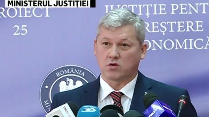 Ministrul Justiției, anunț fără precedent: 